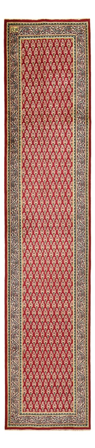 Runner Perser Rug - Tabriz - 475 x 99 cm - red