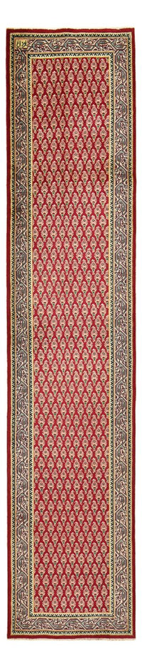 Runner Perser Rug - Tabriz - 475 x 99 cm - red