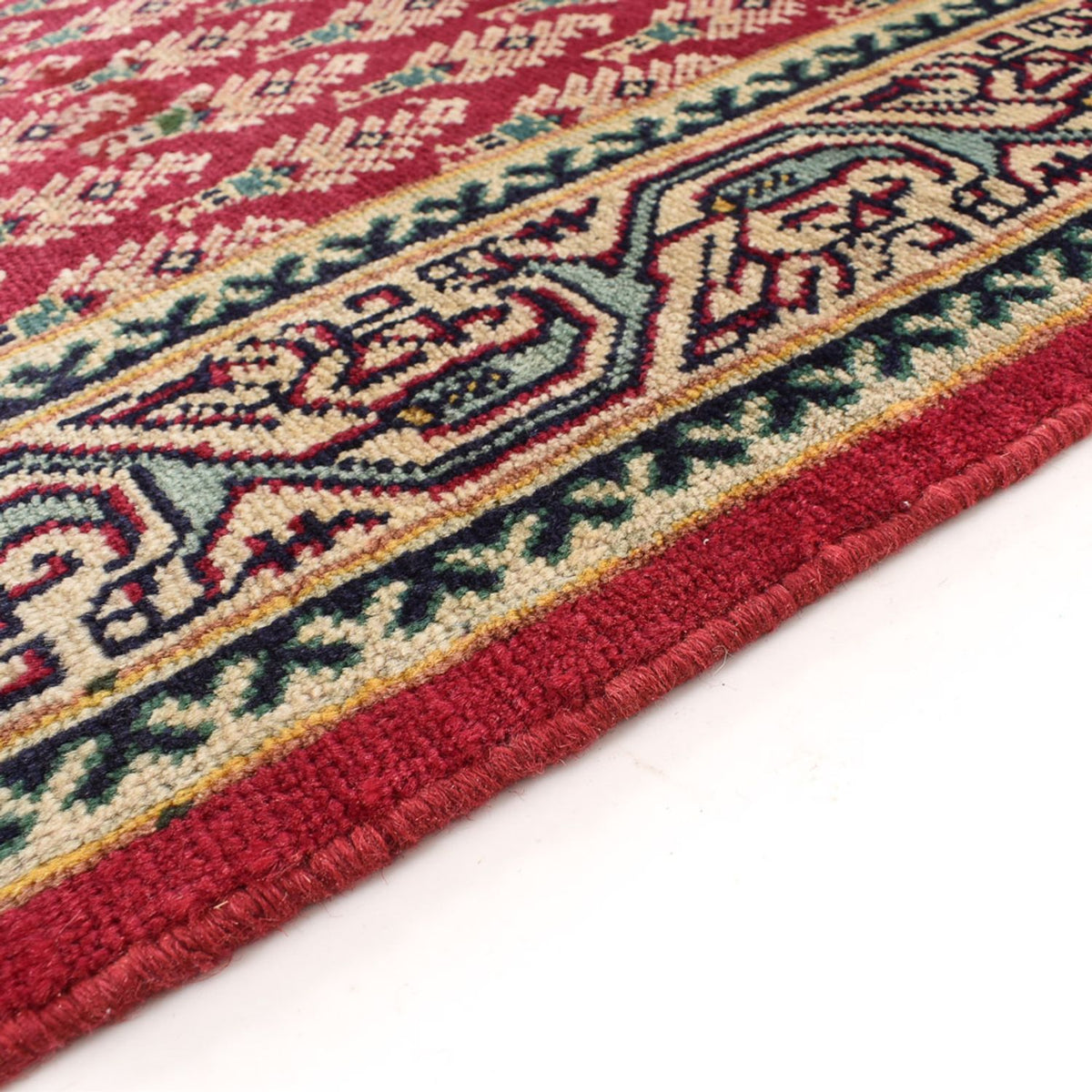 Runner Perser Rug - Tabriz - 475 x 99 cm - red