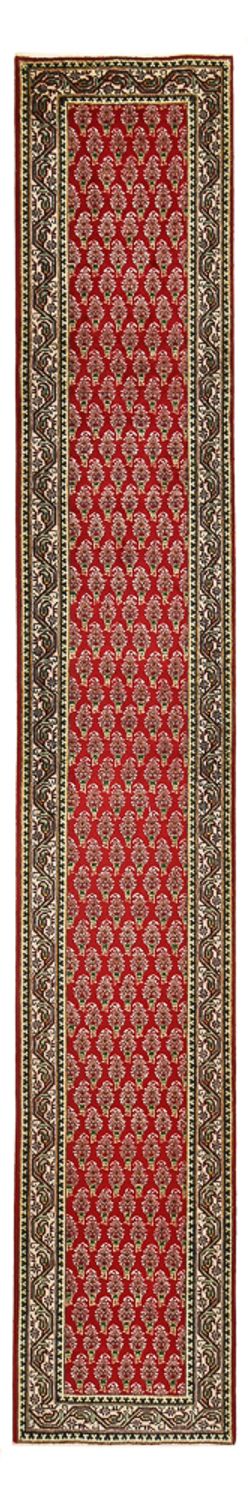 Runner Perser Rug - Tabriz - 460 x 73 cm - red