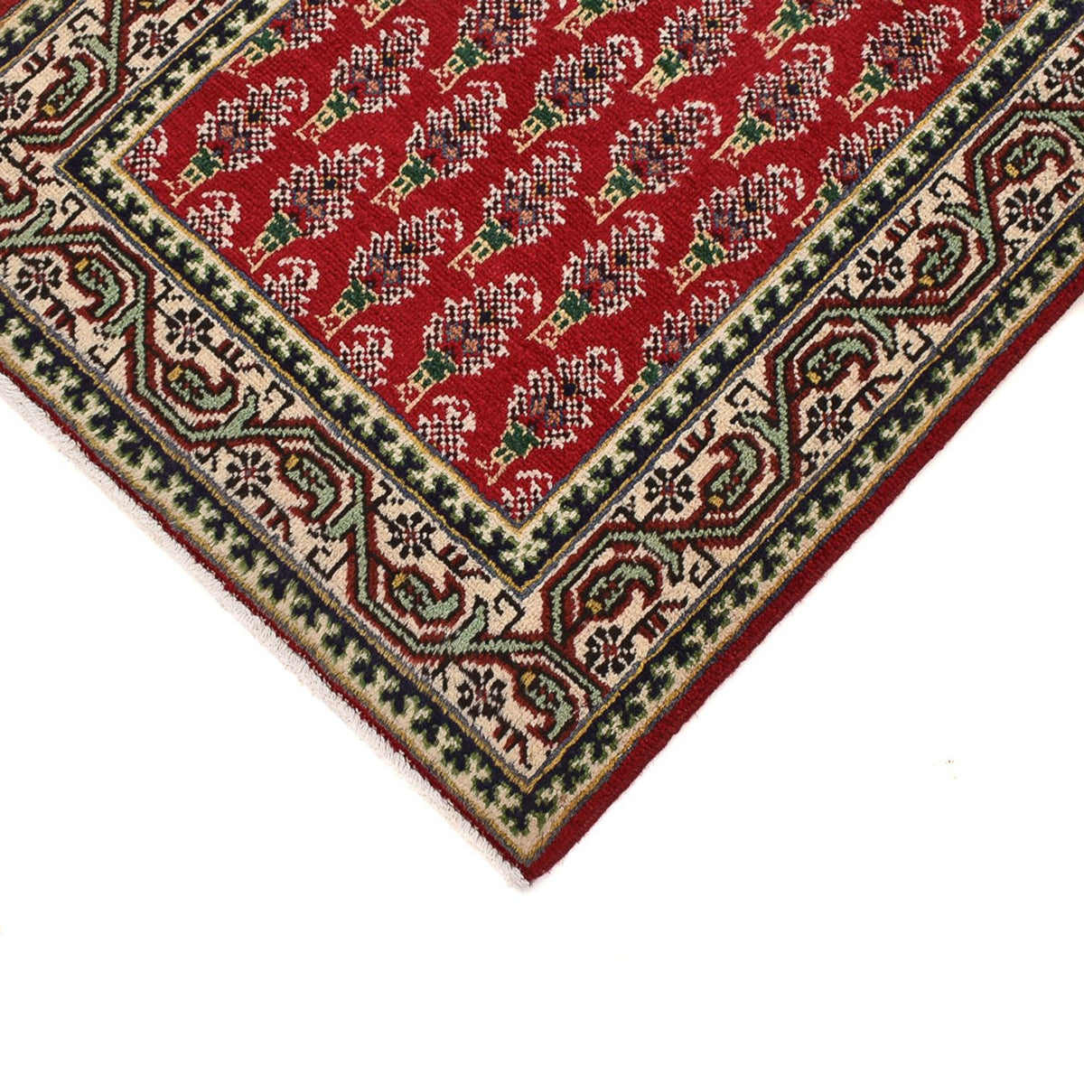 Runner Perser Rug - Tabriz - 460 x 73 cm - red