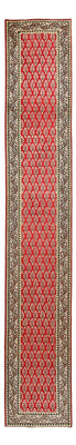 Runner Perser Rug - Tabriz - 457 x 71 cm - red