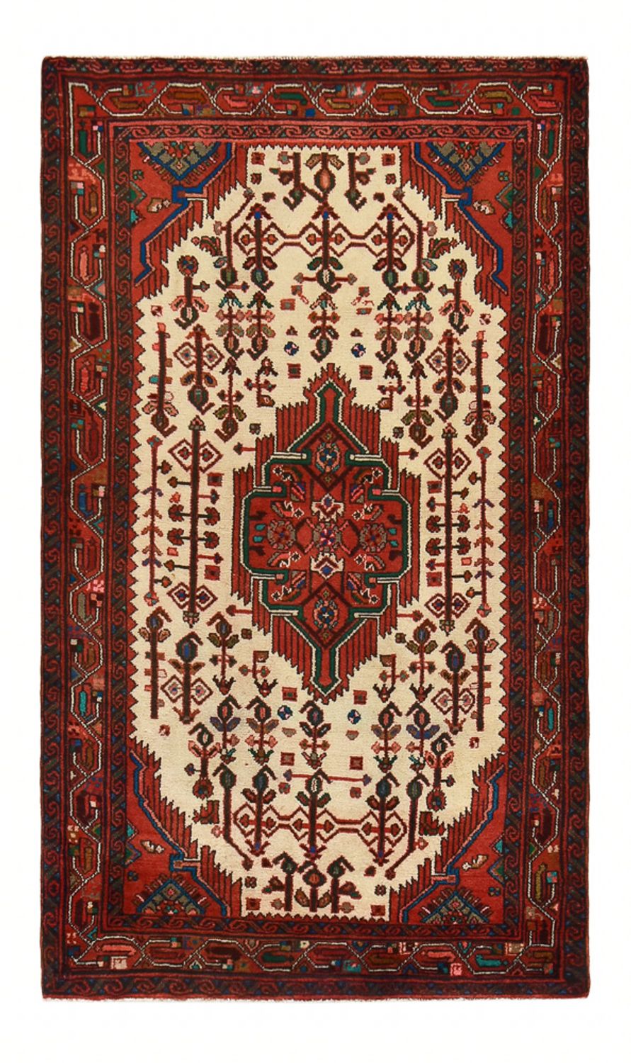 Turkaman Rug - 168 x 99 cm - red