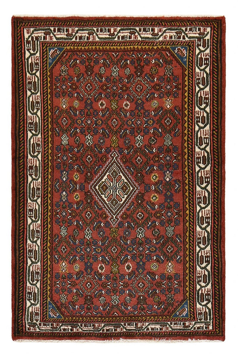 Perser Rug - Nomadic - 150 x 99 cm - dark red