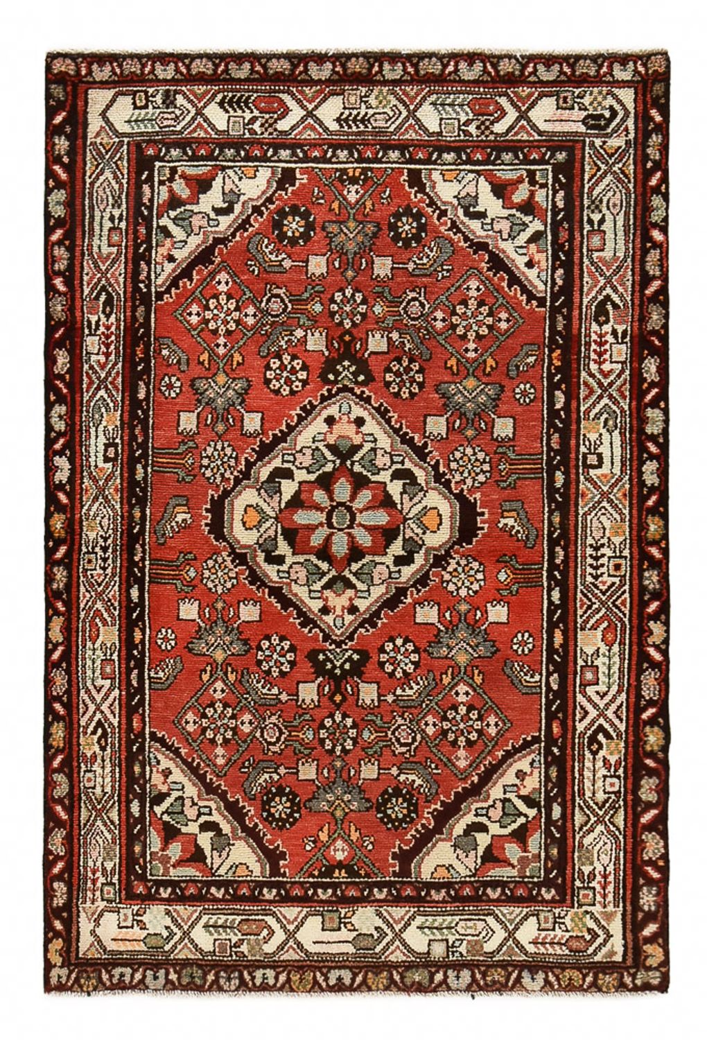 Perser Rug - Nomadic - 154 x 100 cm - red