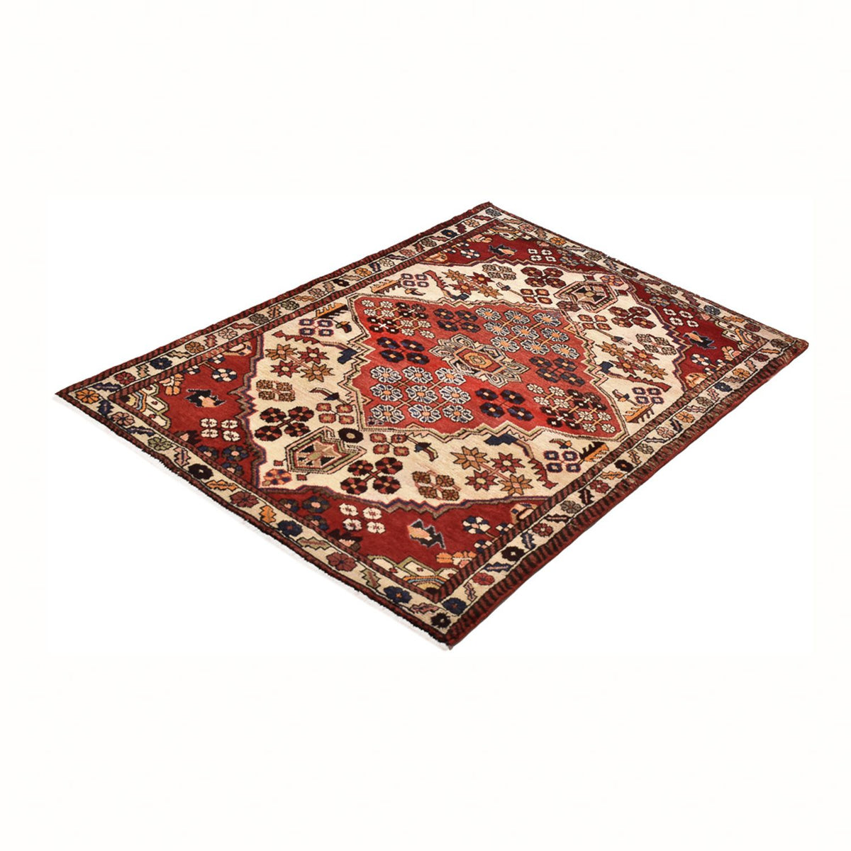 Perser Rug - Nomadic - 154 x 101 cm - red