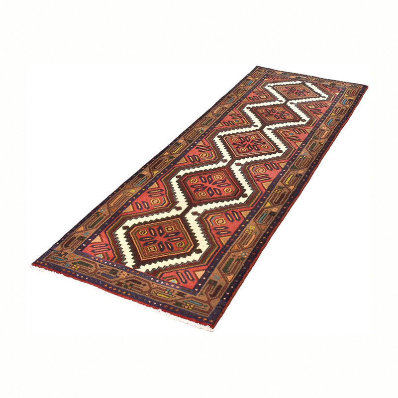 Runner Perser Rug - Nomadic - 292 x 75 cm - dark red