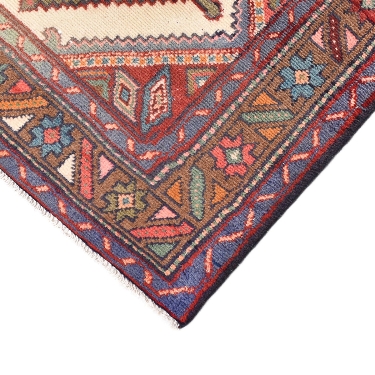 Runner Perser Rug - Nomadic - 321 x 86 cm - dark red