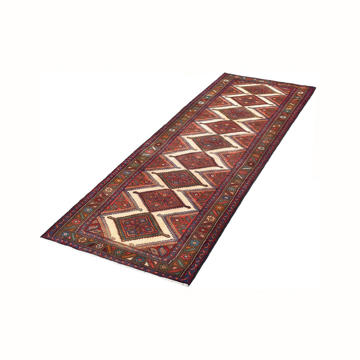 Runner Perser Rug - Nomadic - 321 x 86 cm - dark red