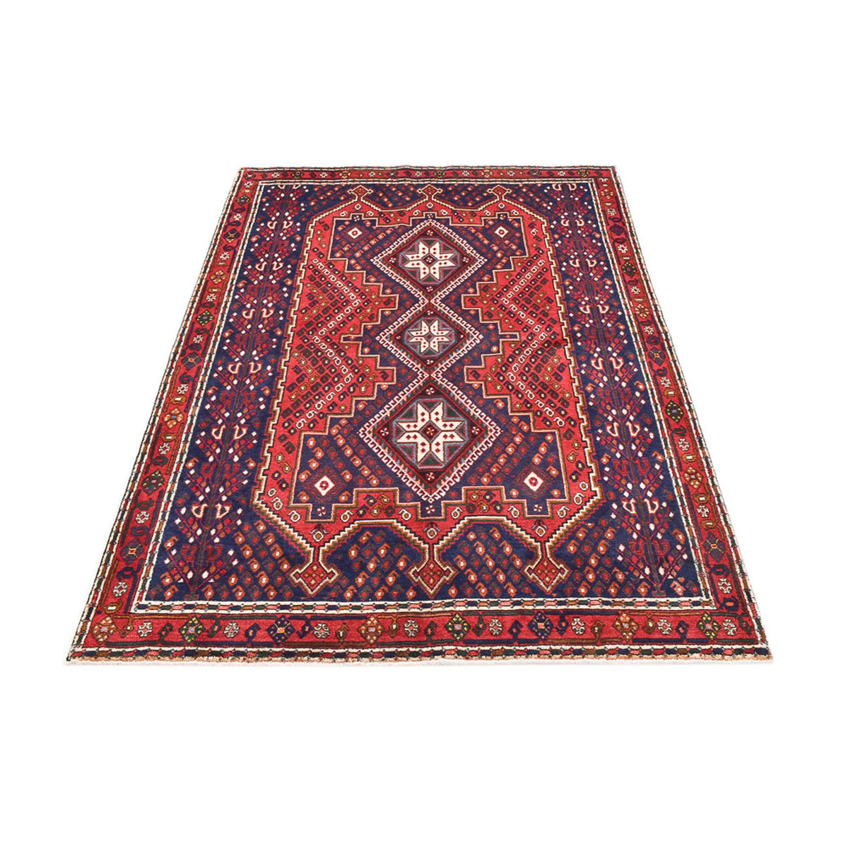 Perser Rug - Nomadic - 246 x 159 cm - rust