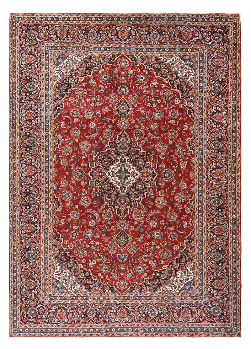 Perser Rug - Keshan - 395 x 288 cm - red