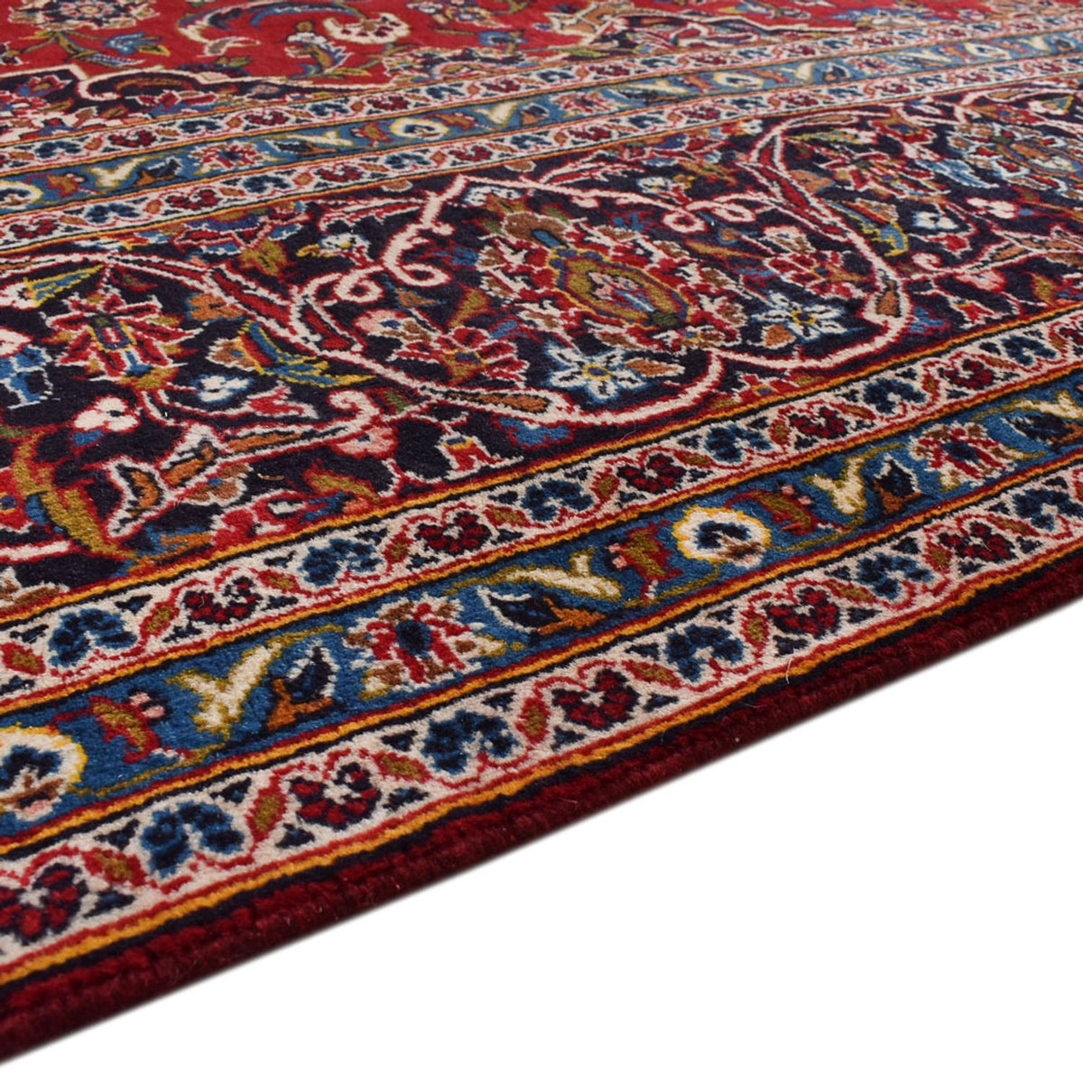 Perser Rug - Keshan - 395 x 288 cm - red