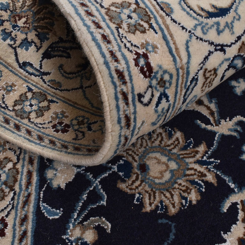 Perser Rug - Nain - 300 x 195 cm - dark blue