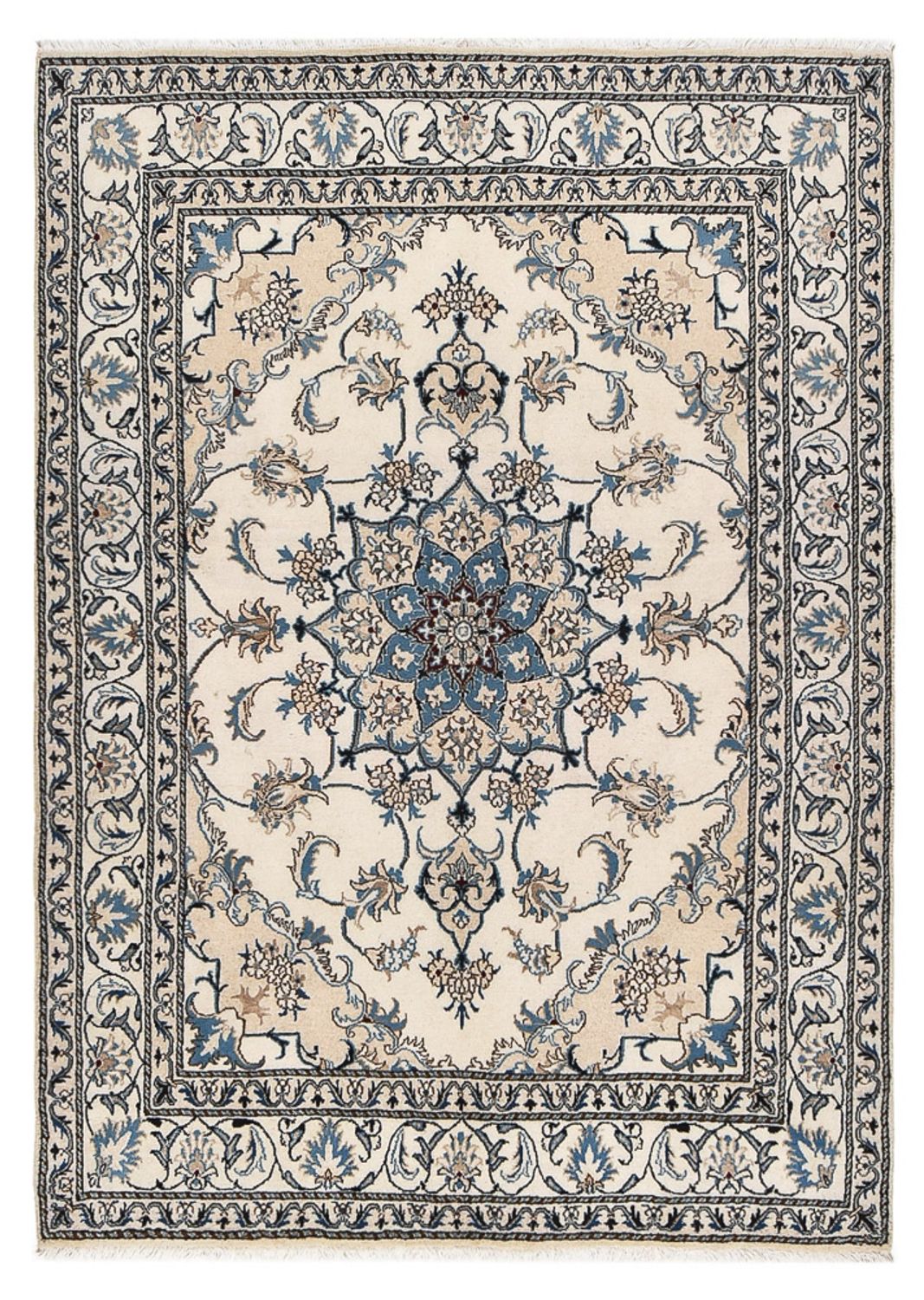 Perser Rug - Nain - 205 x 147 cm - cream