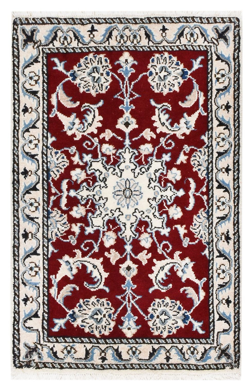 Perser Rug - Nain - 87 x 56 cm - red