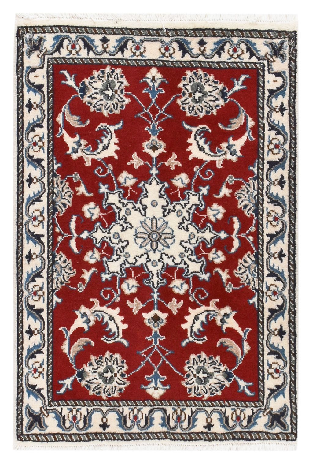 Perser Rug - Nain - 89 x 57 cm - red