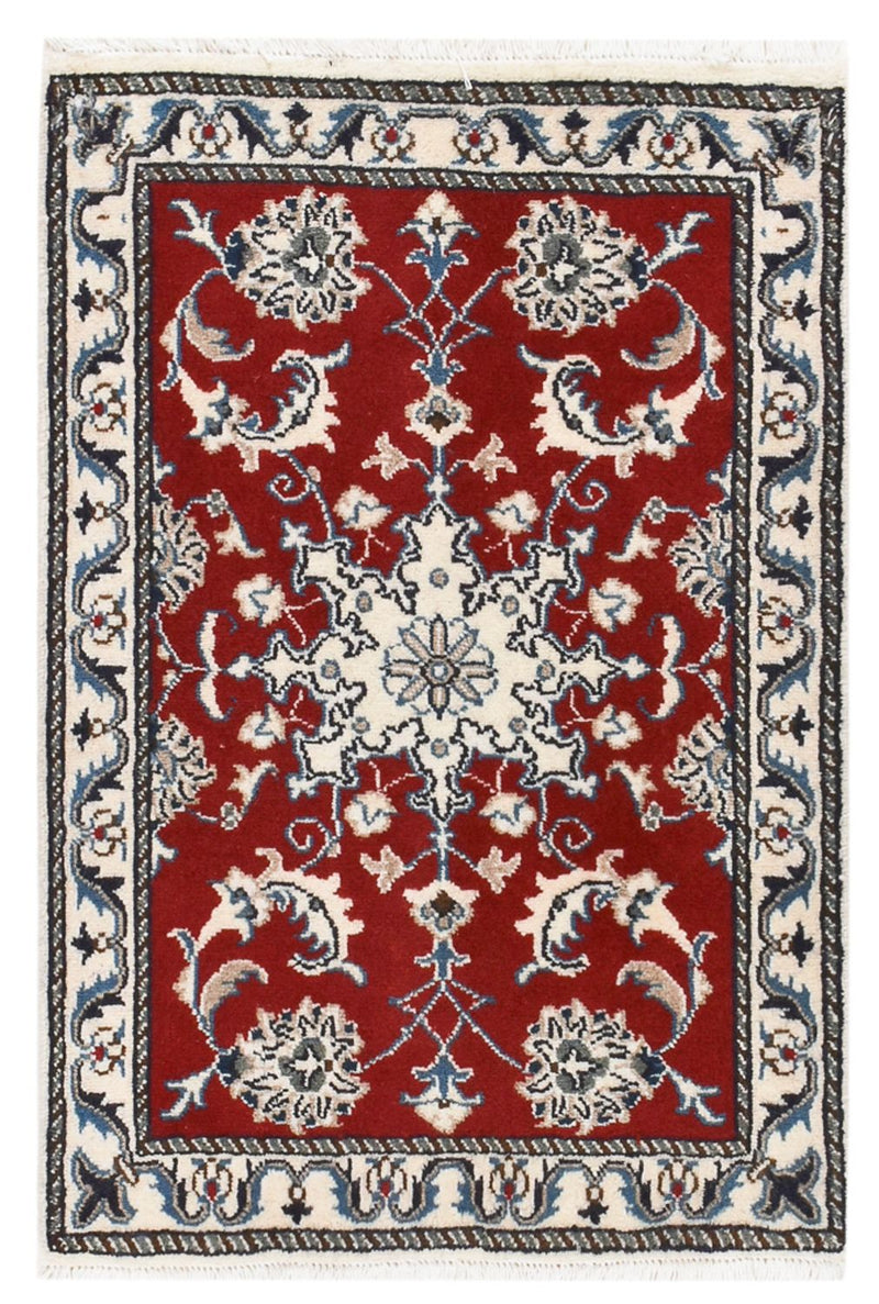 Perser Rug - Nain - 89 x 57 cm - red