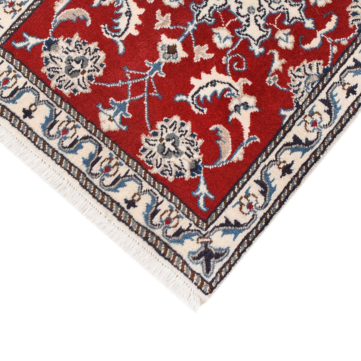 Perser Rug - Nain - 89 x 57 cm - red