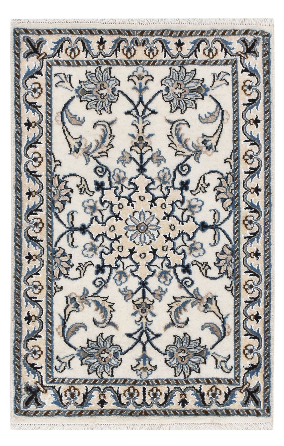 Perser Rug - Nain - 92 x 60 cm - cream