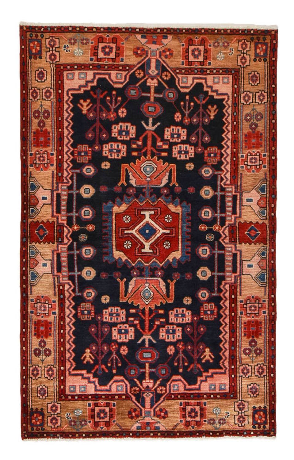 Perser Rug - Nomadic - 191 x 118 cm - dark blue