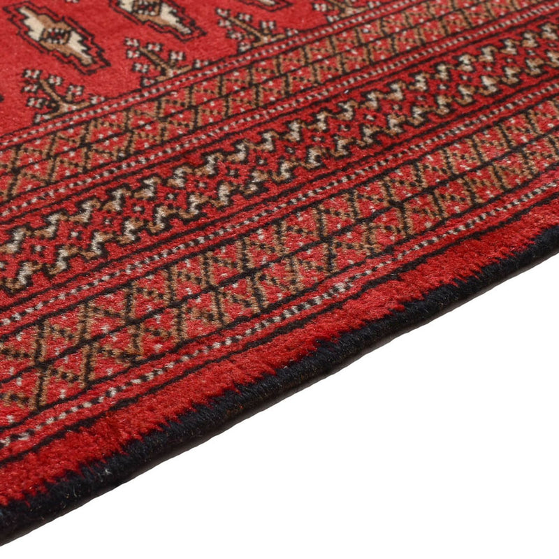 Turkaman Rug - 189 x 130 cm - red