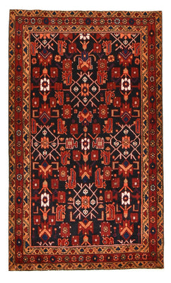 Perser Rug - Nomadic - 224 x 133 cm - multicolored