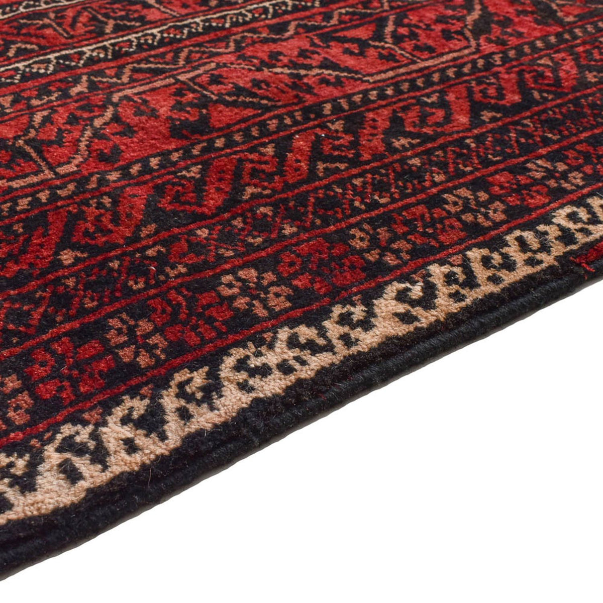 Belutsch Rug other shape  - 198 x 114 cm - red