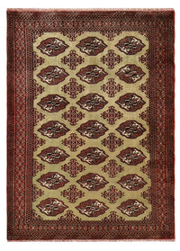 Turkaman Rug - 178 x 131 cm - multicolored