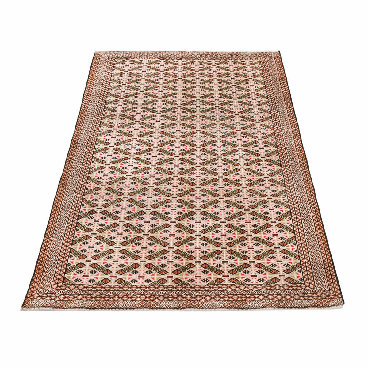 Turkaman Rug - 193 x 130 cm - dark beige