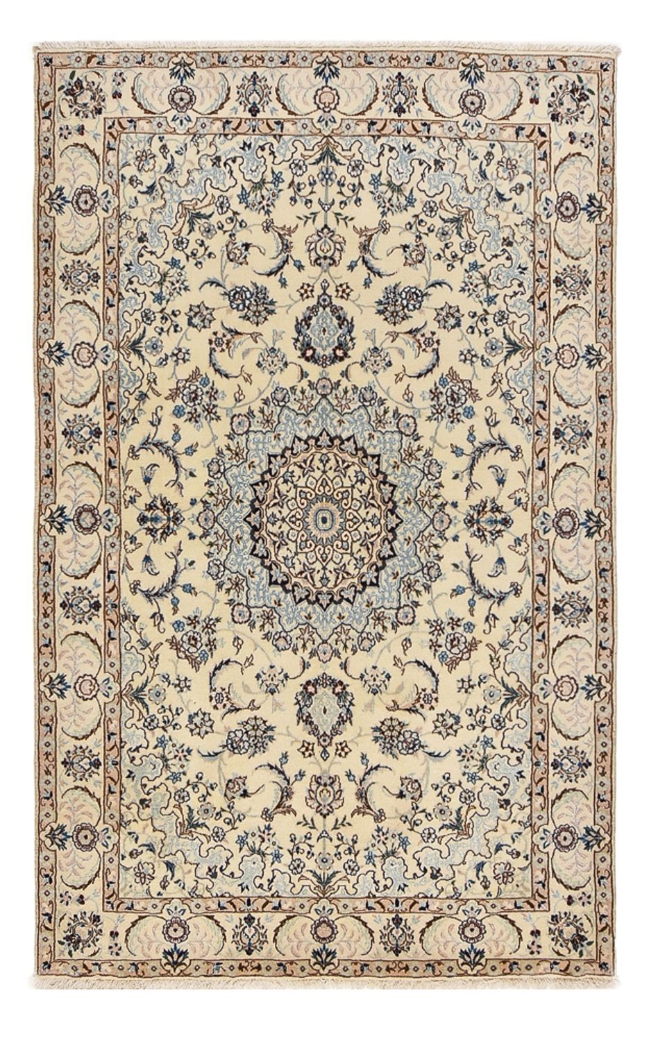 Perser Rug - Nain - Royal - 204 x 126 cm - beige