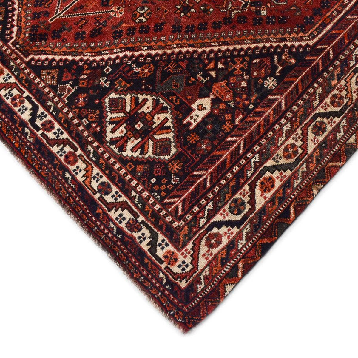 Perser Rug - Nomadic - 281 x 178 cm - red