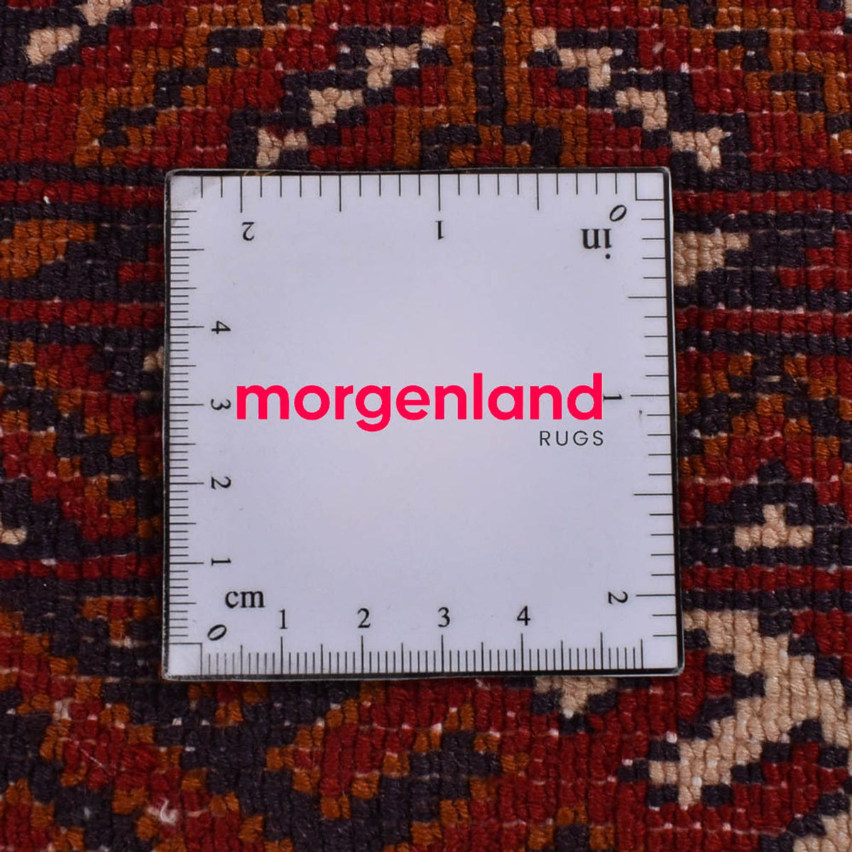 Runner Turkaman Rug - 287 x 102 cm - red