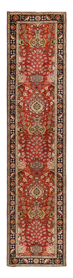Runner Perser Rug - Tabriz - 400 x 92 cm - red