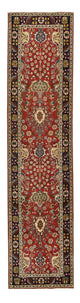 Runner Perser Rug - Tabriz - 306 x 72 cm - red