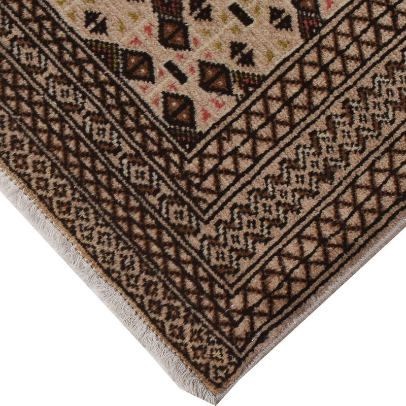 Runner Turkaman Rug - 285 x 79 cm - sand