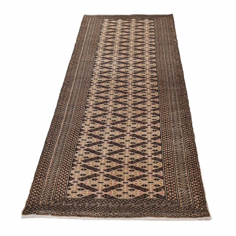 Runner Turkaman Rug - 285 x 79 cm - sand