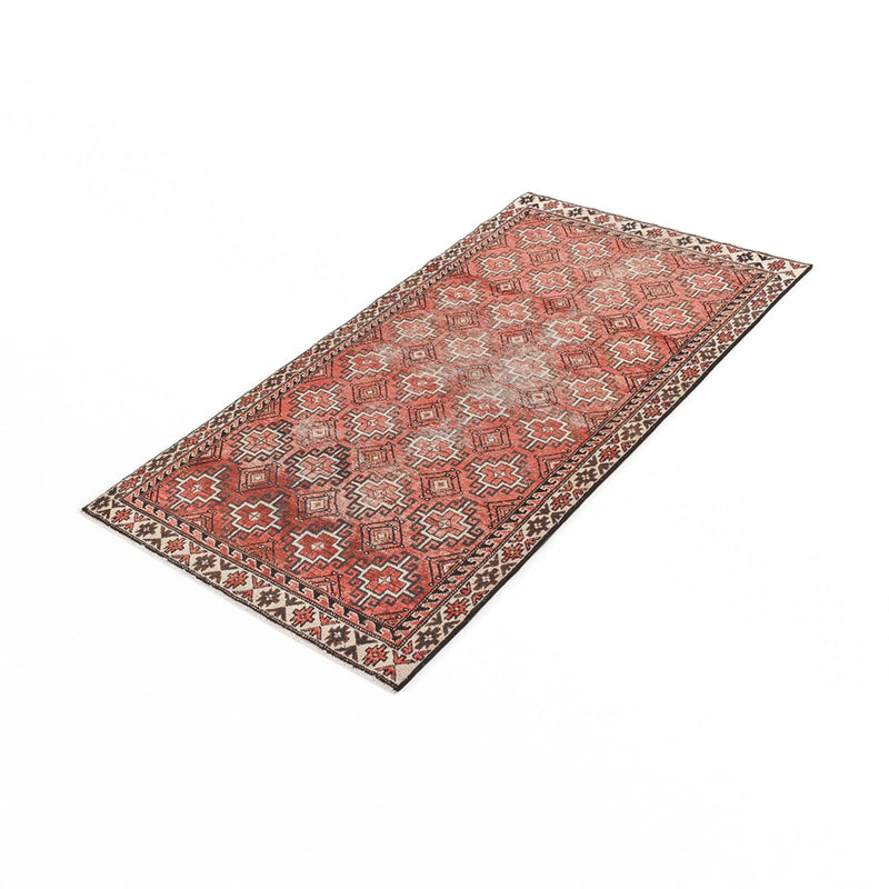 Runner Vintage Rug - 194 x 108 cm - red