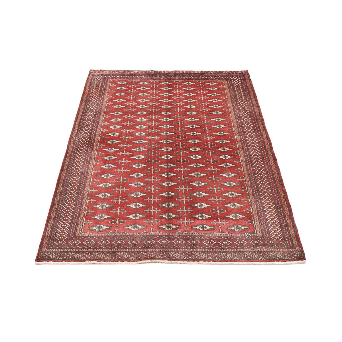 Turkaman Rug - 190 x 130 cm - red