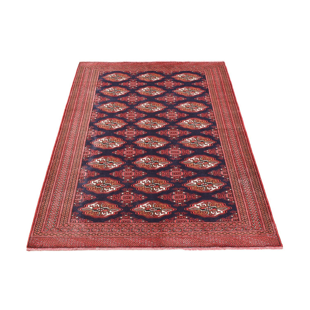 Turkaman Rug - 190 x 129 cm - red