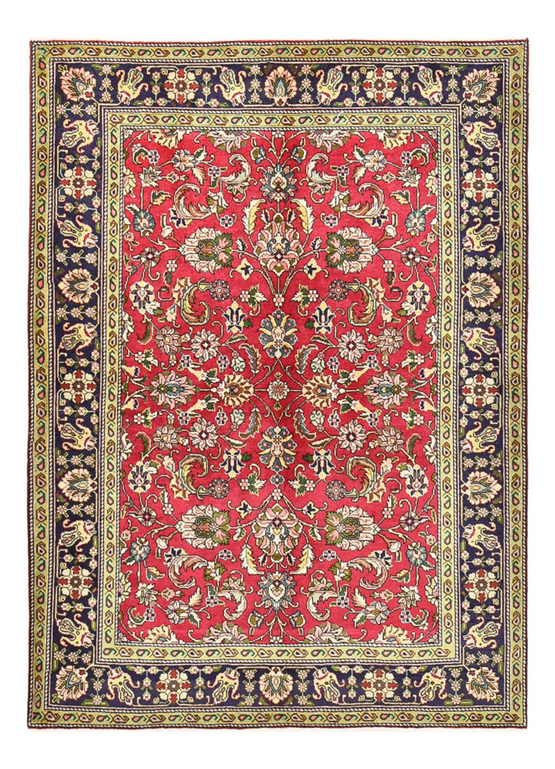 Perser Rug - Tabriz - 198 x 142 cm - red
