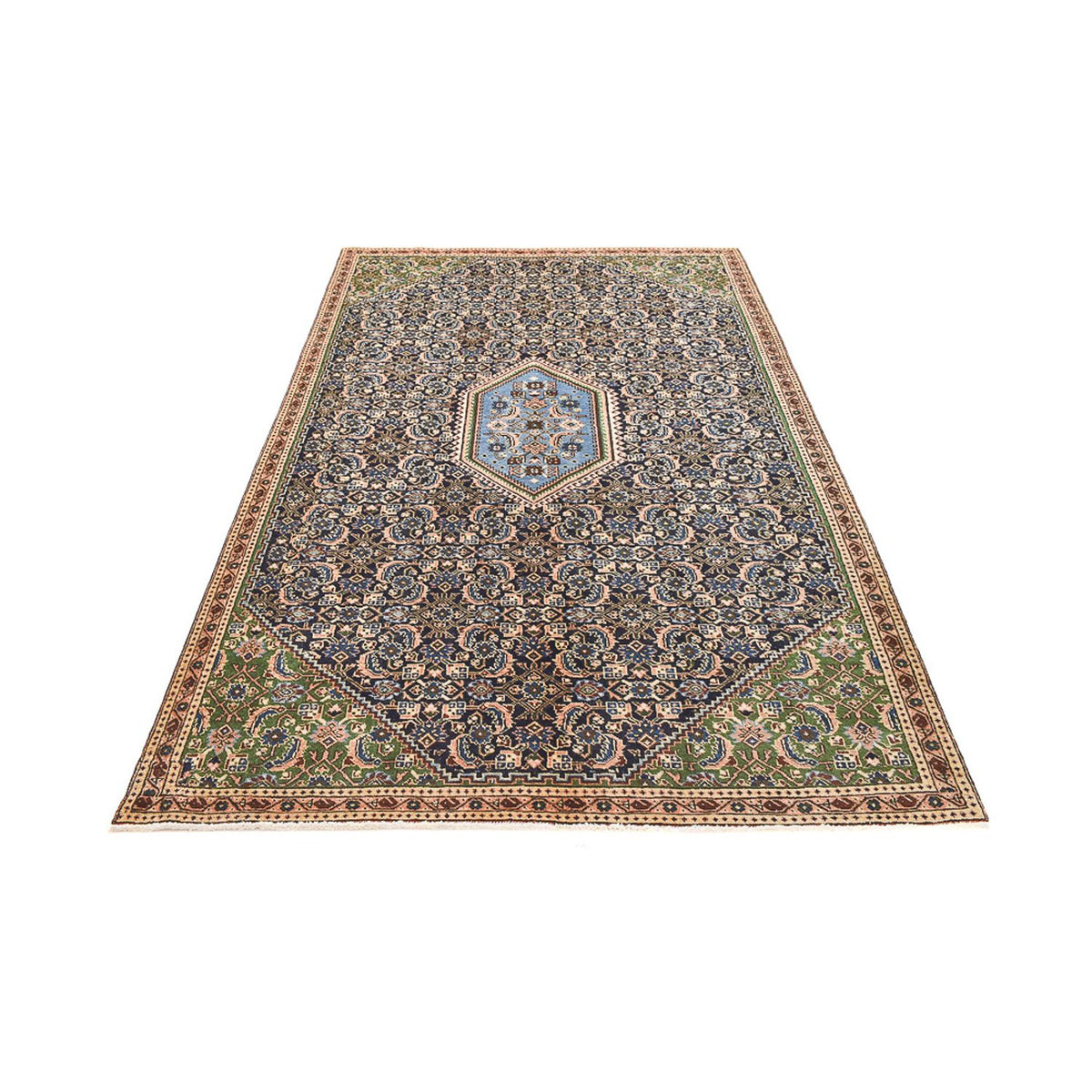 Perser Rug - Nomadic - 288 x 181 cm - dark green