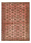 Turkaman Rug - 128 x 90 cm - light red