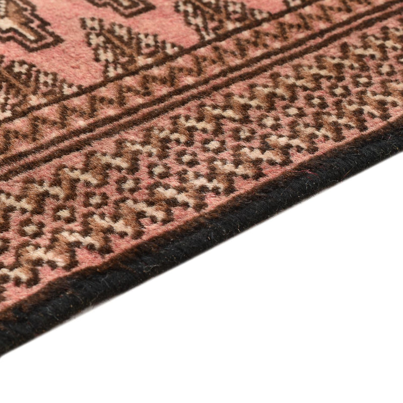 Turkaman Rug - 128 x 90 cm - light red
