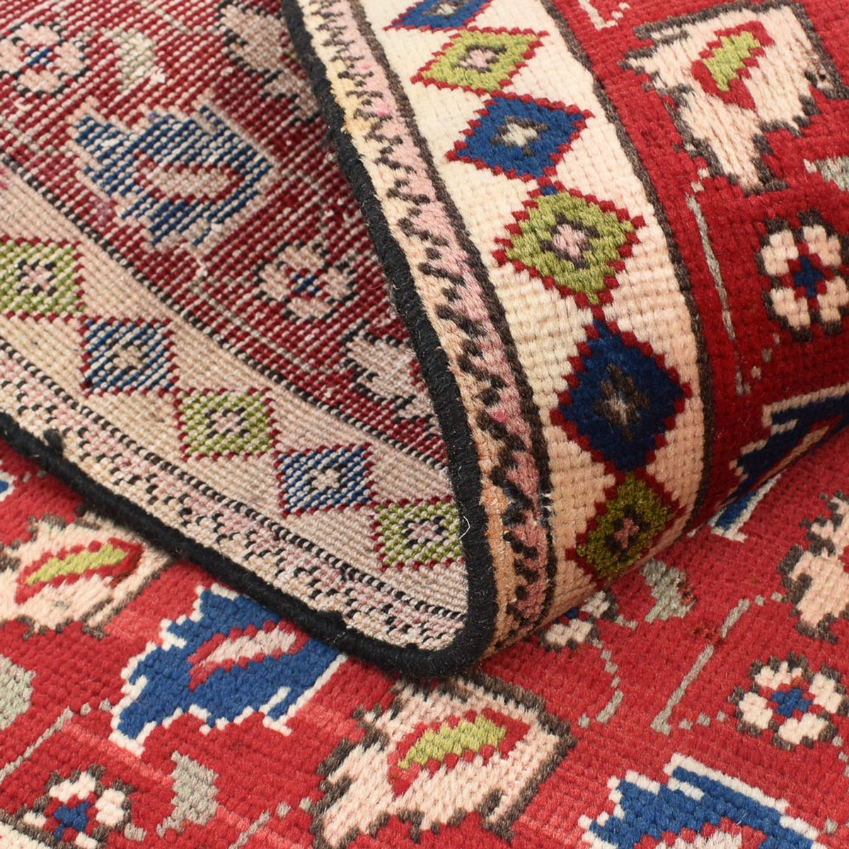 Perser Rug - Tabriz - 140 x 96 cm - red