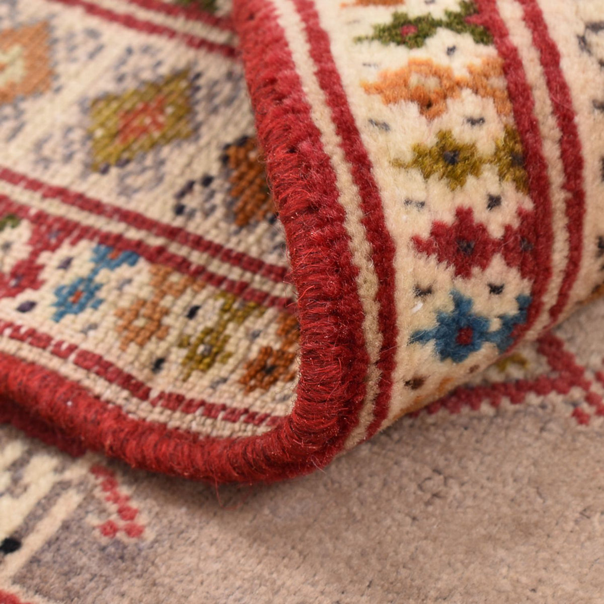 Turkaman Rug - 79 x 64 cm - rose