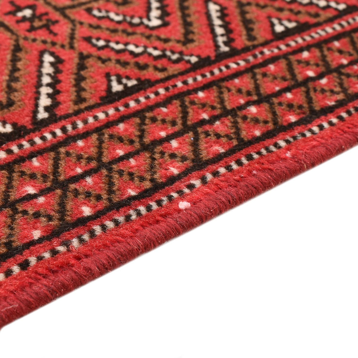 Turkaman Rug - 144 x 98 cm - red