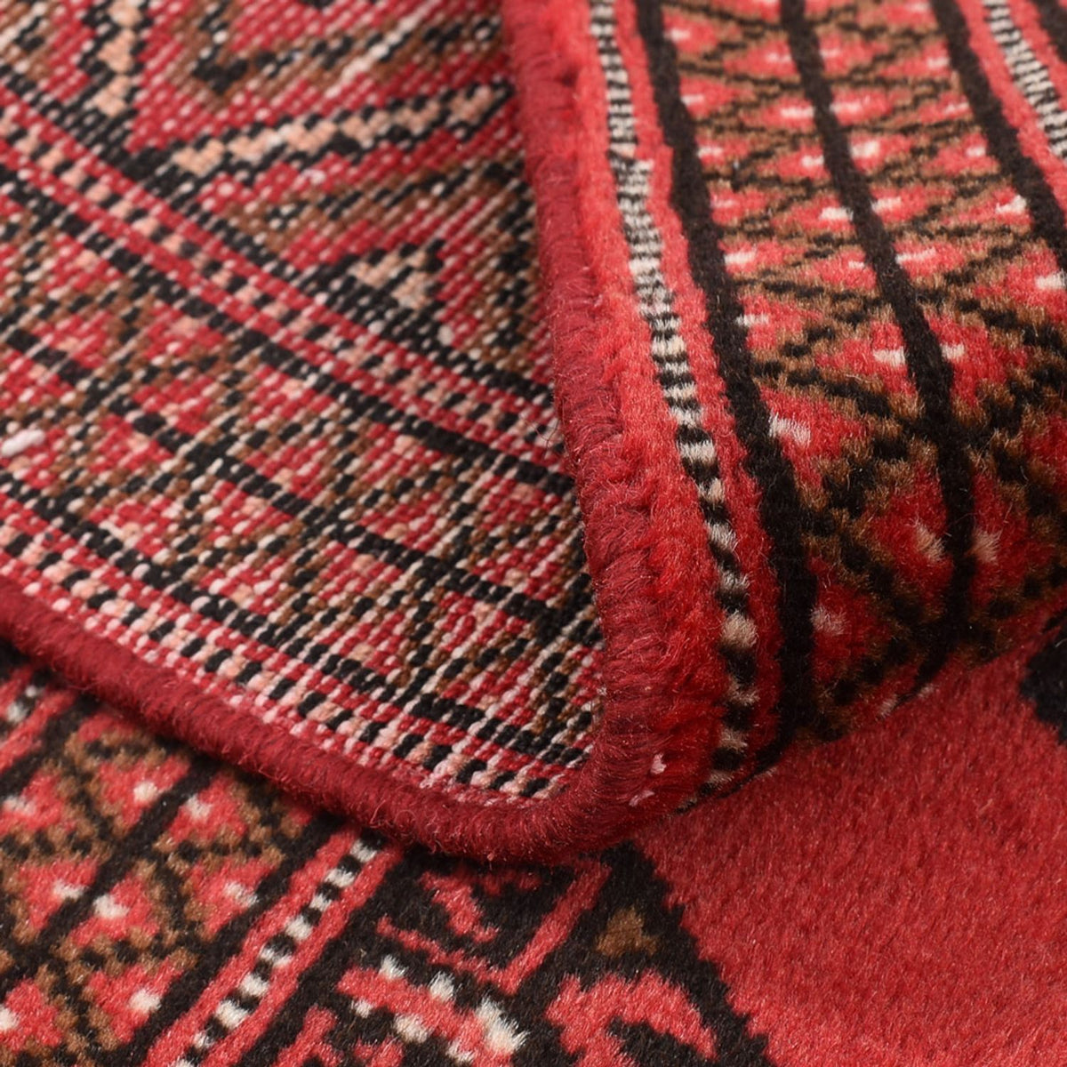 Turkaman Rug - 144 x 98 cm - red