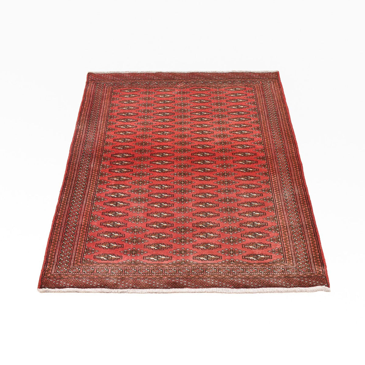 Turkaman Rug - 140 x 104 cm - red