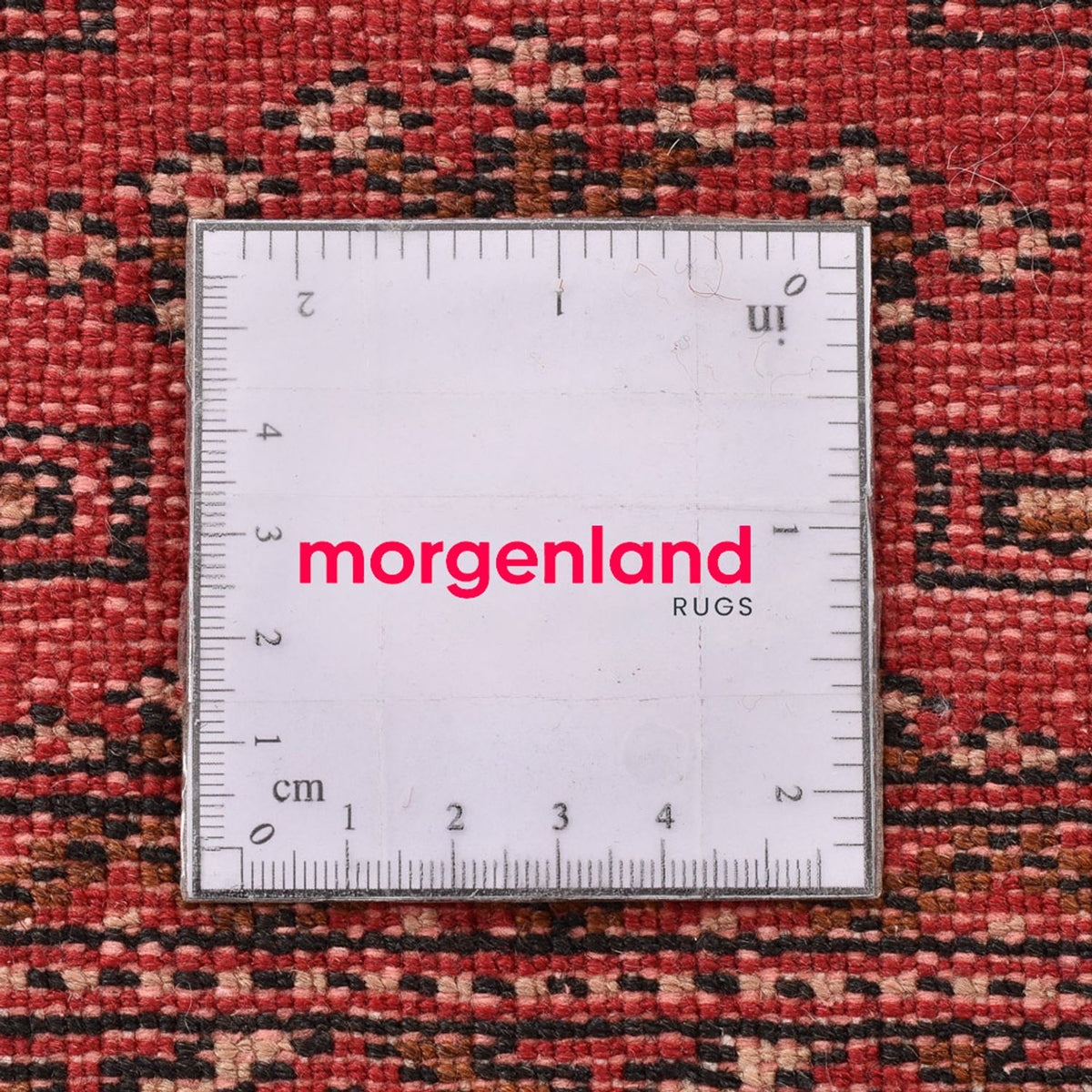 Turkaman Rug - 140 x 104 cm - red