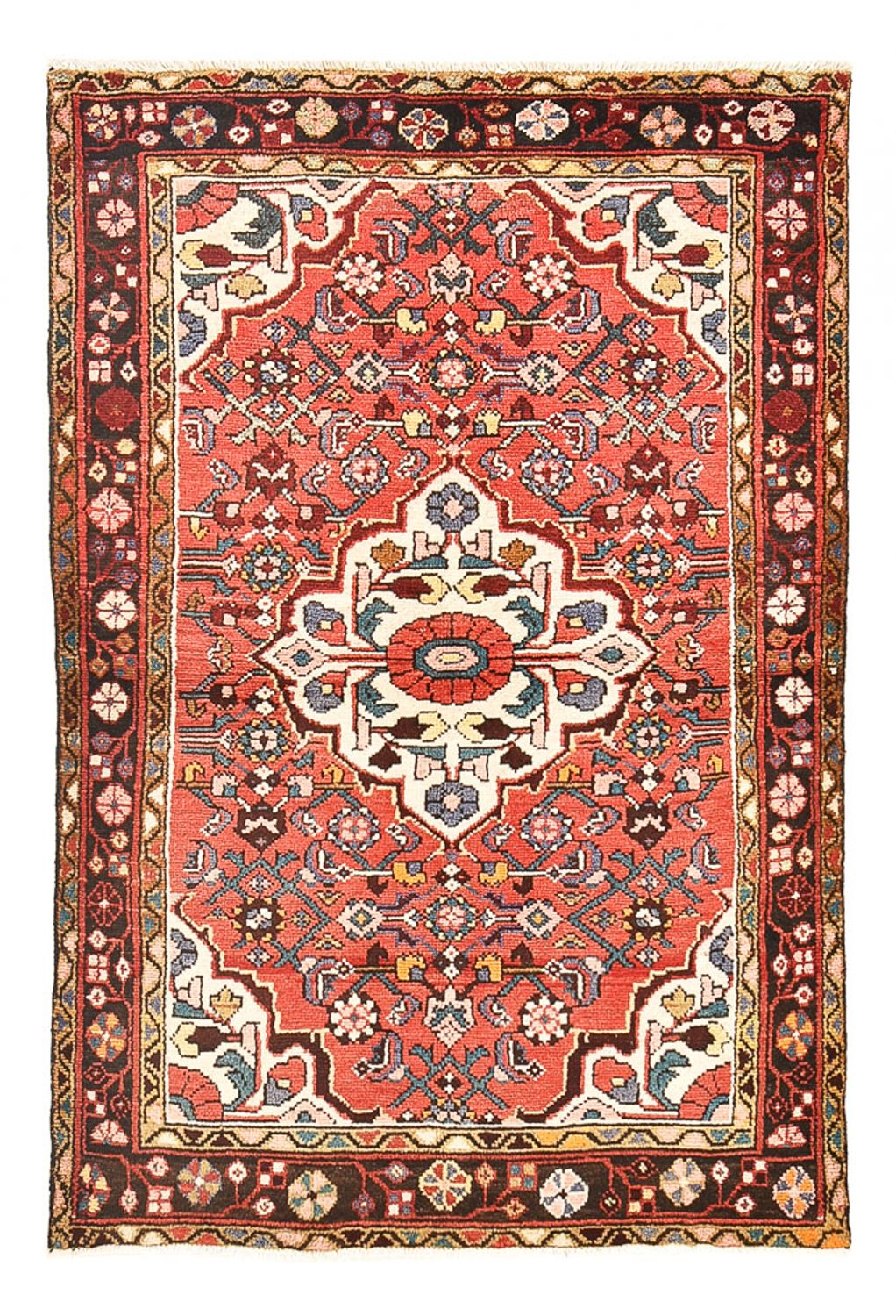 Perser Rug - Nomadic - 151 x 99 cm - light red